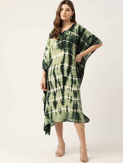 women's asymmetric chevron dress - 18205395 - Standard Image - 0