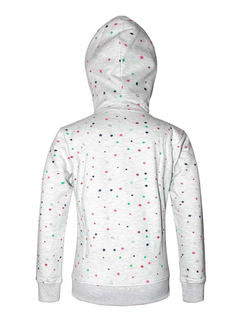 grey printed sweatshirt - 18208101 - Standard Image - 2