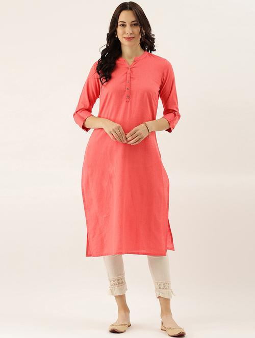 women's straight kurta - 18208436 -  Standard Image - 0