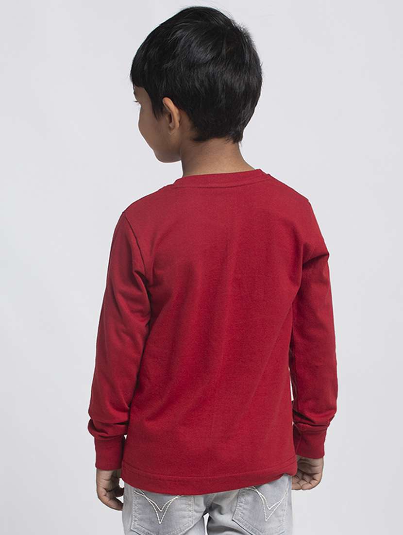 round neck solid t-shirt - 18208864 - Standard Image - 2