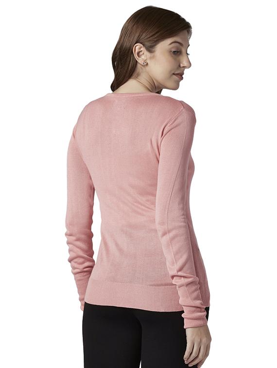 red solid cardigan - 18209257 - Standard Image - 2