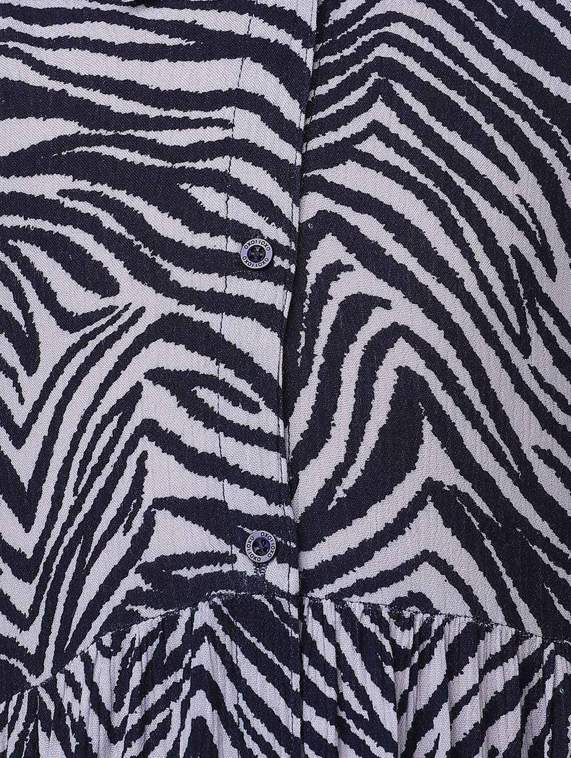 girls collared long sleeves frock - 18209601 -  Standard Image - 2