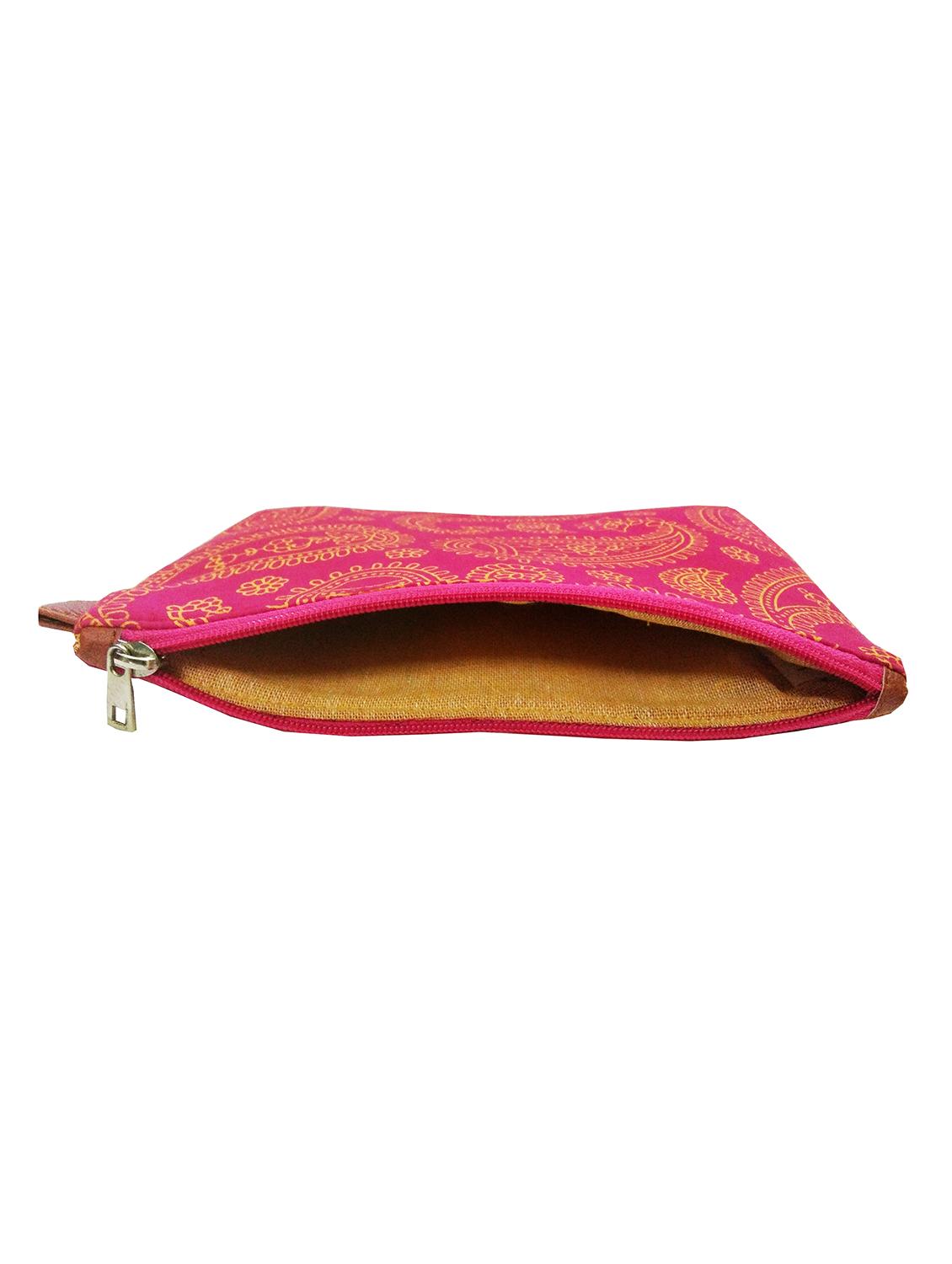 pink cotton regular pouch - 18209680 - Standard Image - 2