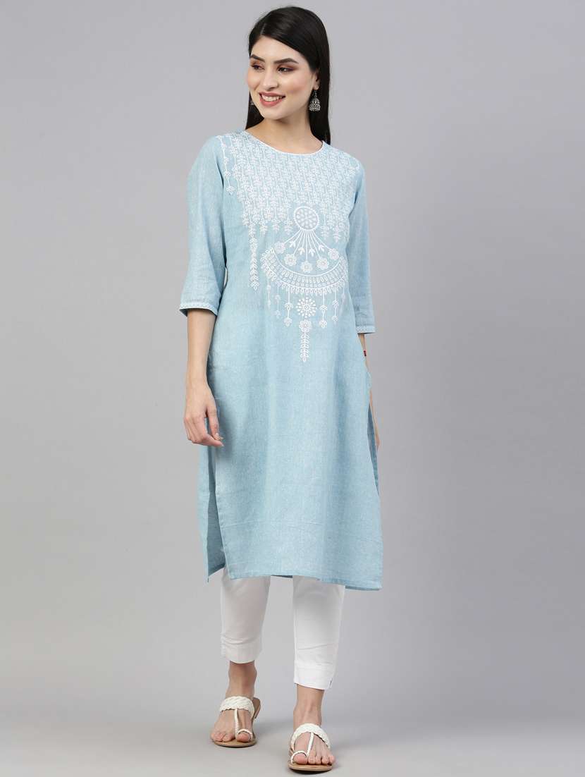 women's straight kurta