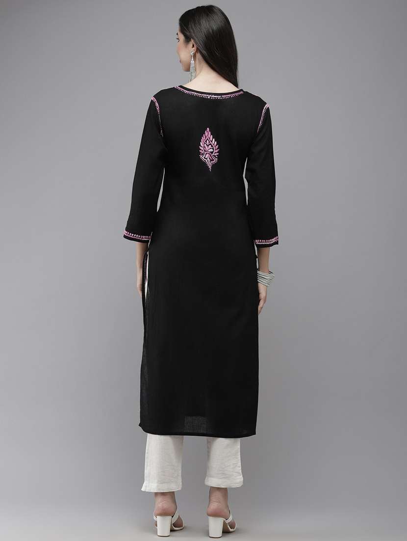 women's straight kurta - 18211462 -  Standard Image - 2