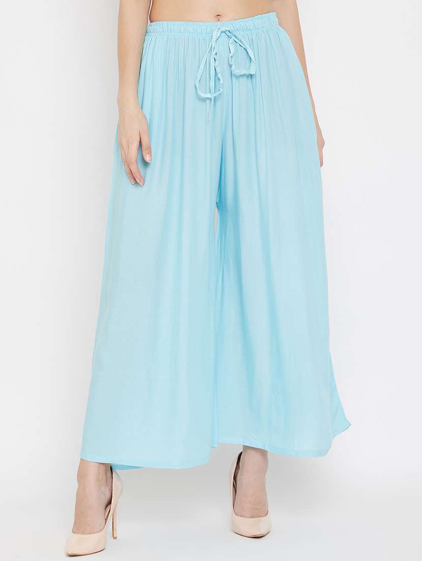 set of 3 solid palazzo  - 18212241 -  Standard Image - 2