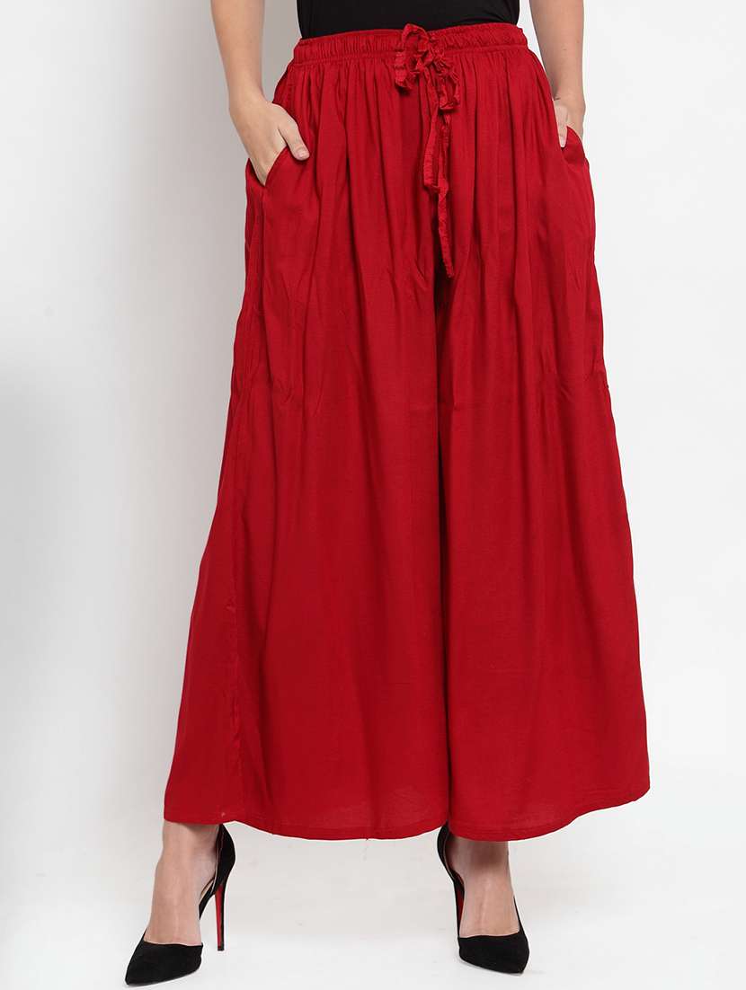 set of 3 solid palazzo  - 18212242 -  Standard Image - 2