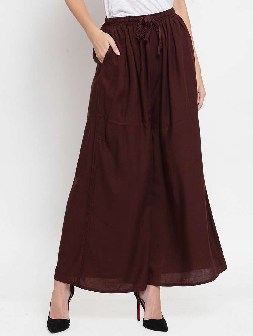 set of 3 solid palazzo  - 18212243 -  Standard Image - 2