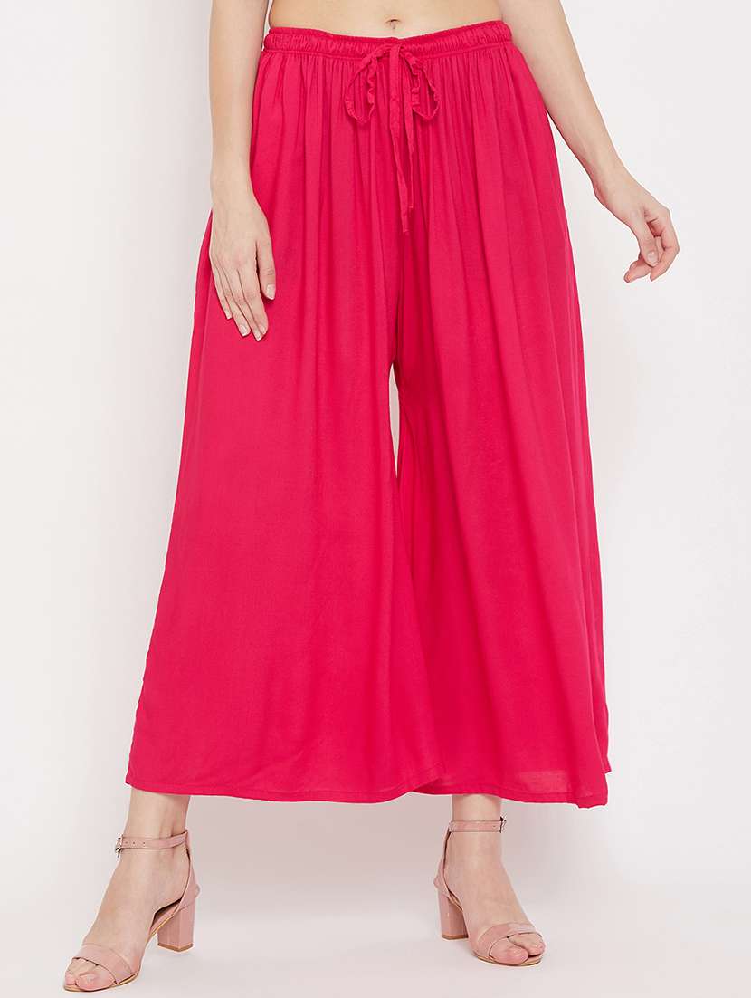 set of 3 solid palazzo  - 18212389 -  Standard Image - 2