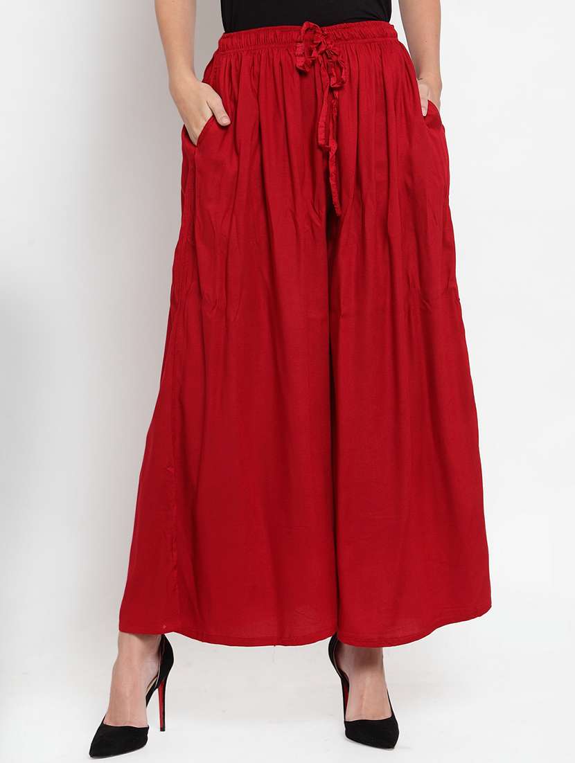 set of 3 solid palazzo  - 18212398 -  Standard Image - 2