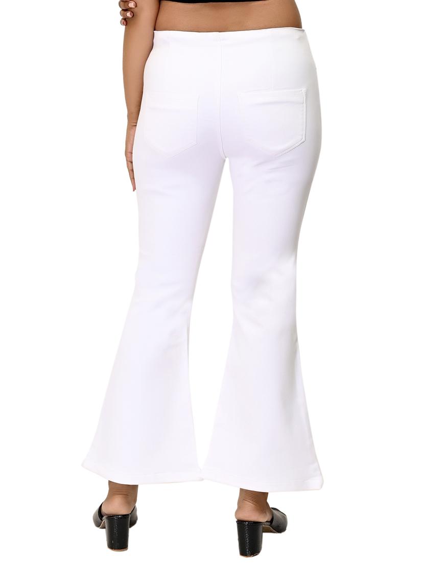 white solid plus jean - 18212446 - Standard Image - 2
