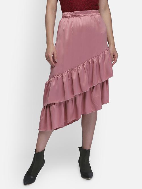 high rise ruffled layered skirt - 18213407 - Standard Image - 0