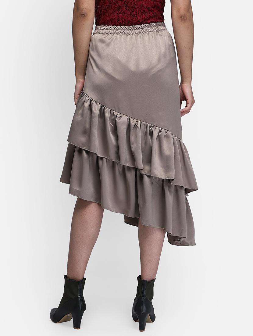 high rise ruffled layered skirt - 18213409 - Standard Image - 2