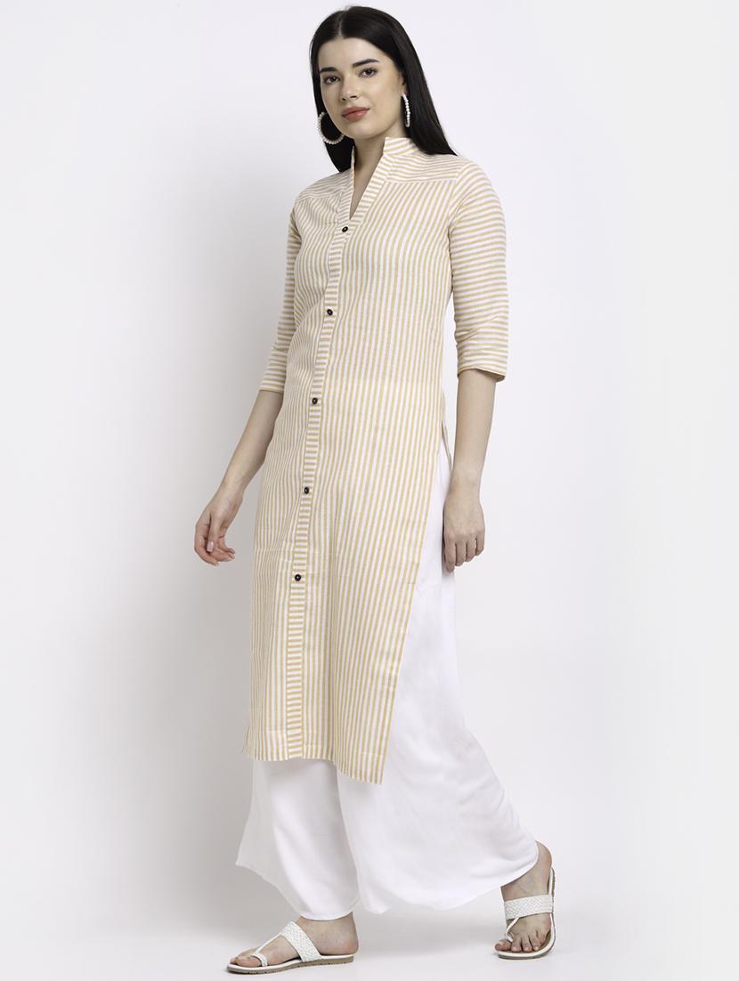 women's straight kurta - 18213820 -  Zoom Image - 0