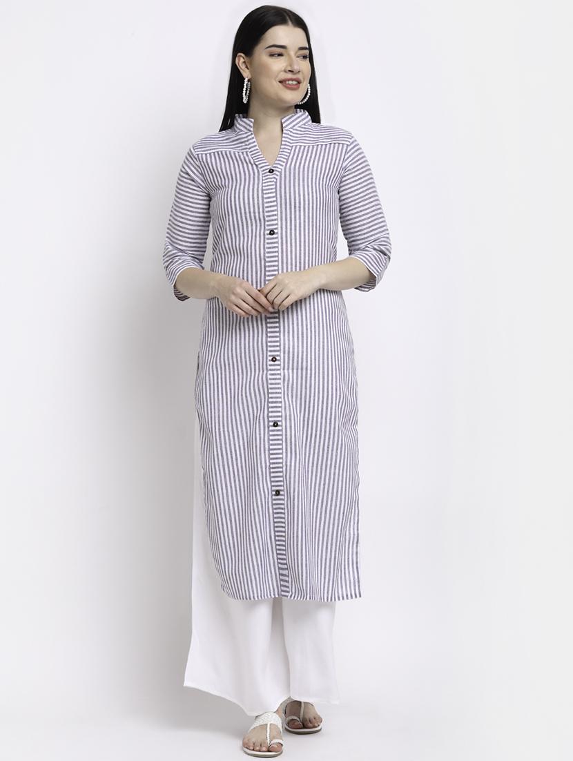women's straight kurta - 18213822 - Zoom Image - 0