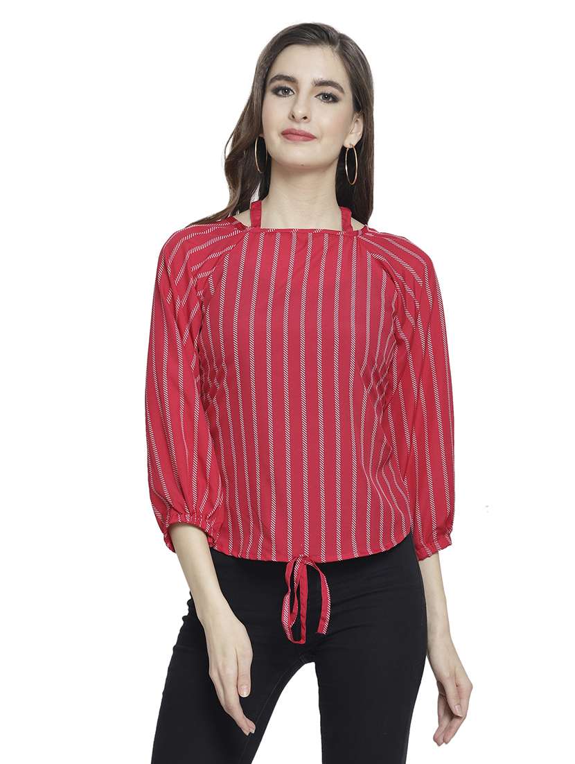 women's straight boat neck top