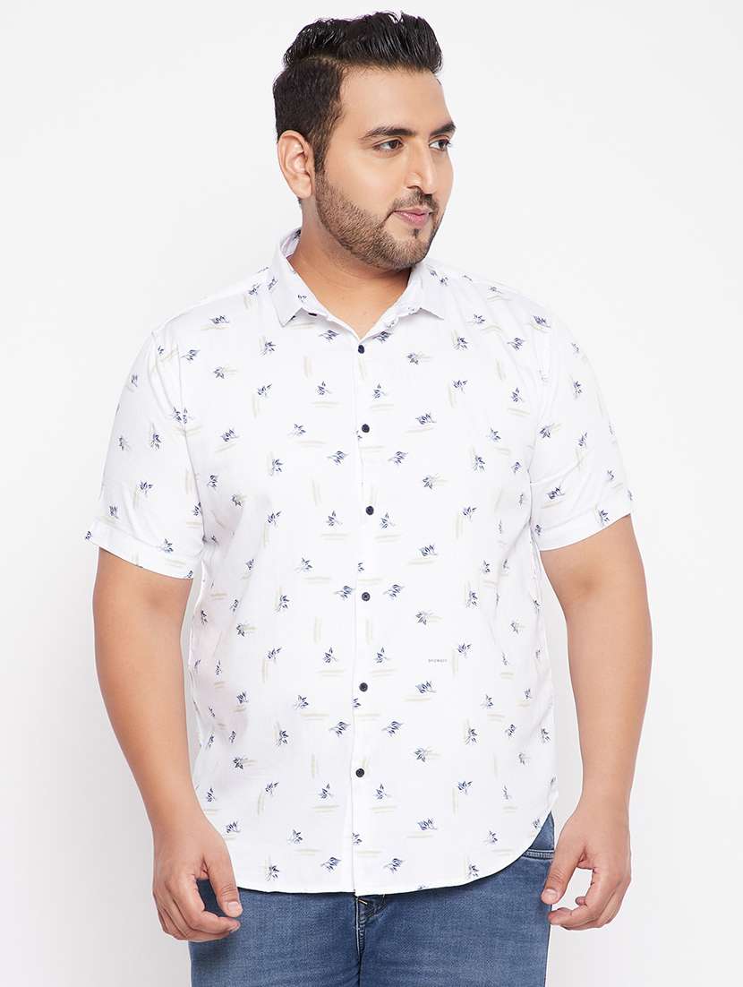 mens florals casual shirt