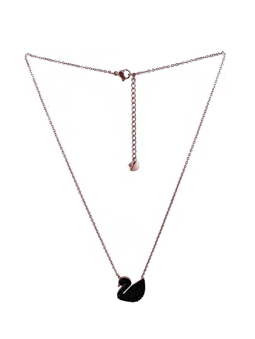 rose gold deliciated duck pendant chain necklace - 18215252 - Zoom Image - 0