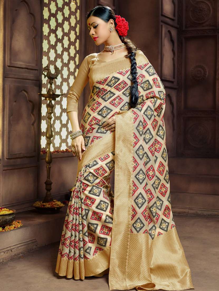 women's banarasi saree with blouse
