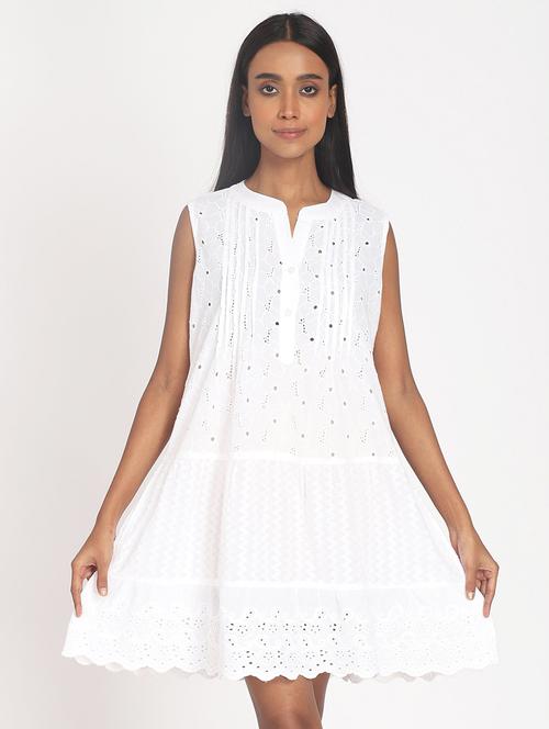 women's self design dress - 18217043 - Standard Image - 0