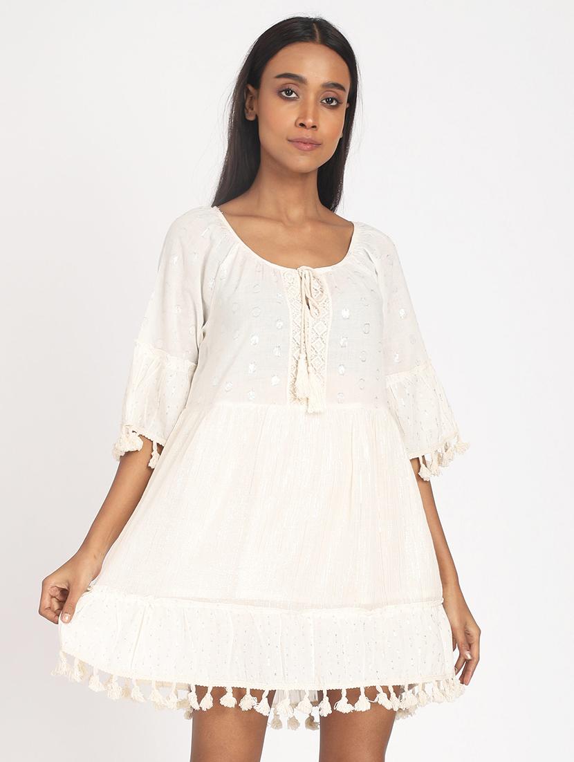 women's  self design dress - 18217045 -  Zoom Image - 0