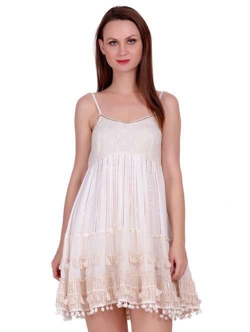 women's fit & flare dress - 18217058 - Standard Image - 0
