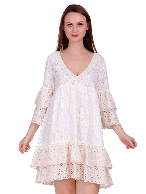 women's fit & flare dress - 18217062 - Standard Image - 0