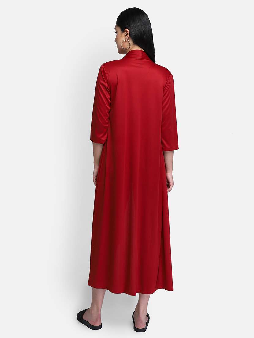 red solid regular coverup - 18217137 -  Standard Image - 2