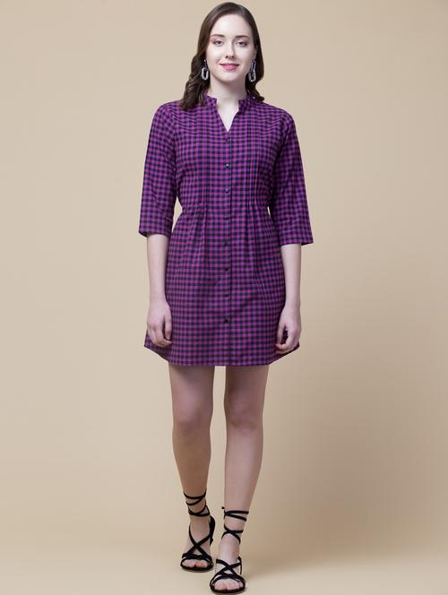 women's shirt checks dress - 18217764 -  Standard Image - 0