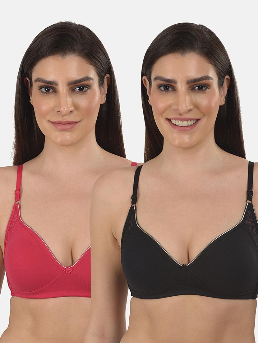 set of 2 solid combos bra - 18217929 -  Zoom Image - 0
