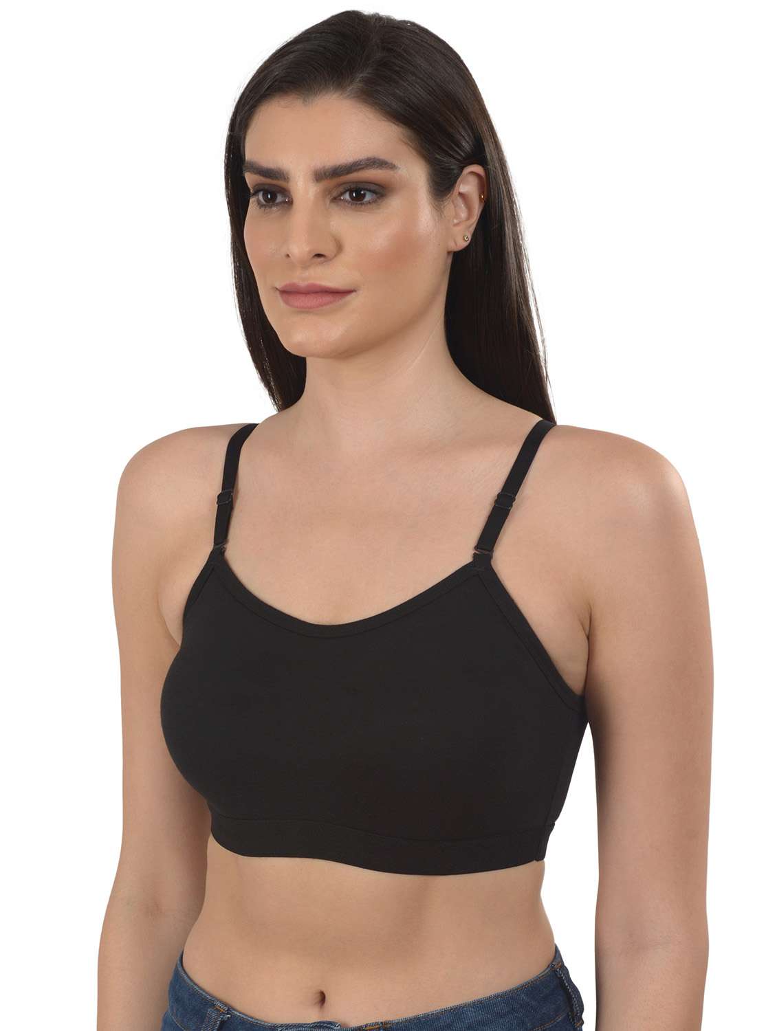 set of 2 solid bralette bra - 18217933 - Standard Image - 2
