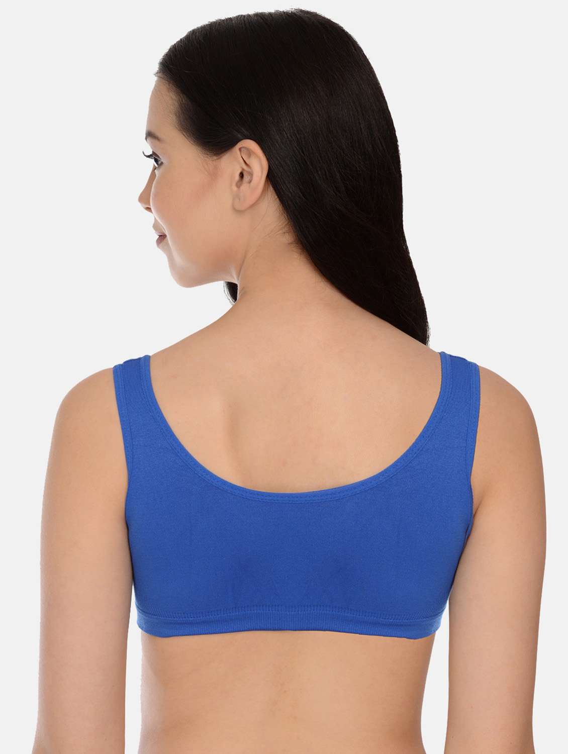 set of 2 solid sports bra - 18217945 - Standard Image - 7