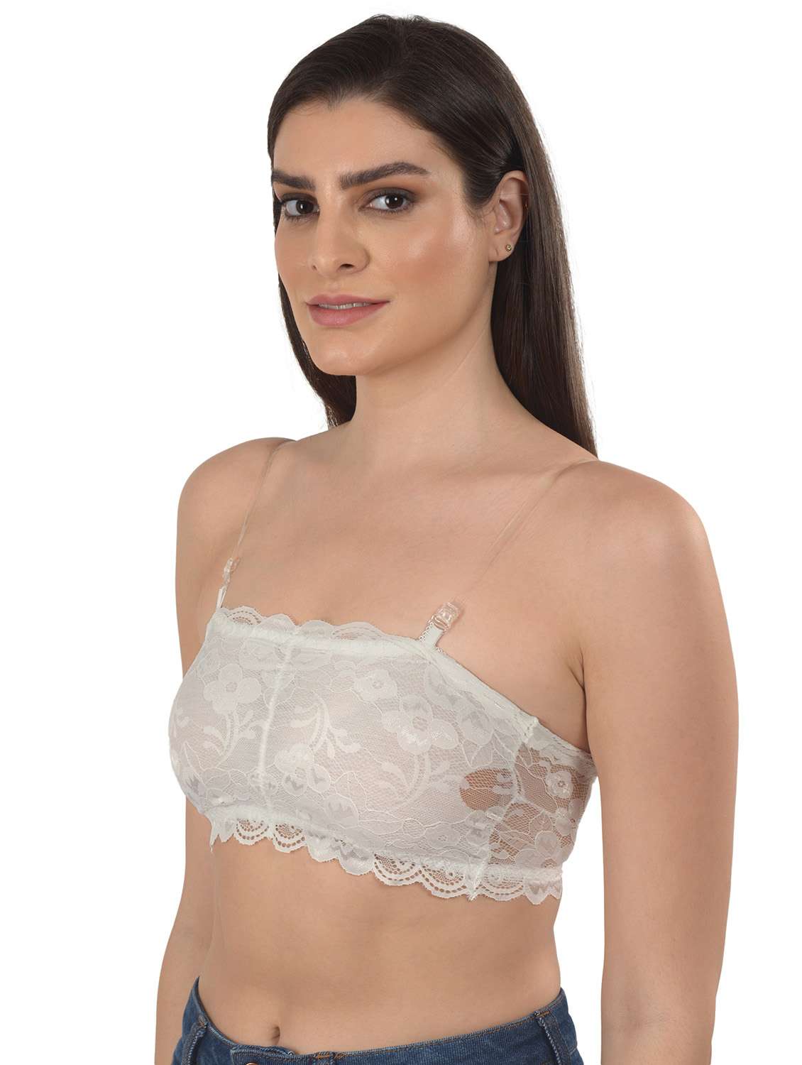 set of 2 solid tube bra - 18217955 - Standard Image - 2