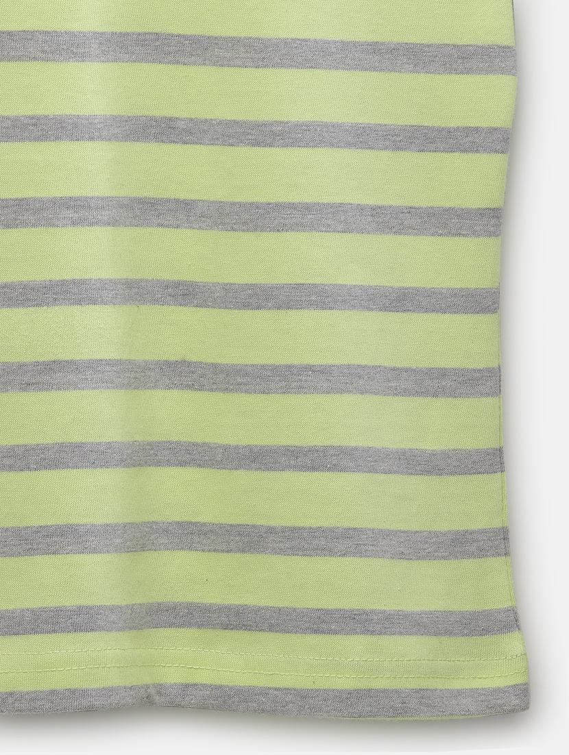 green striped regular tee - 18218869 - Standard Image - 2