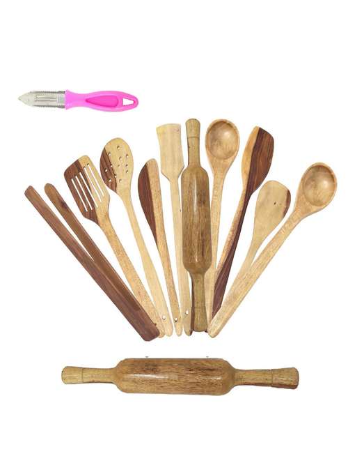 buzykart® wooden kitchen tool set - 18219060 - Standard Image - 0