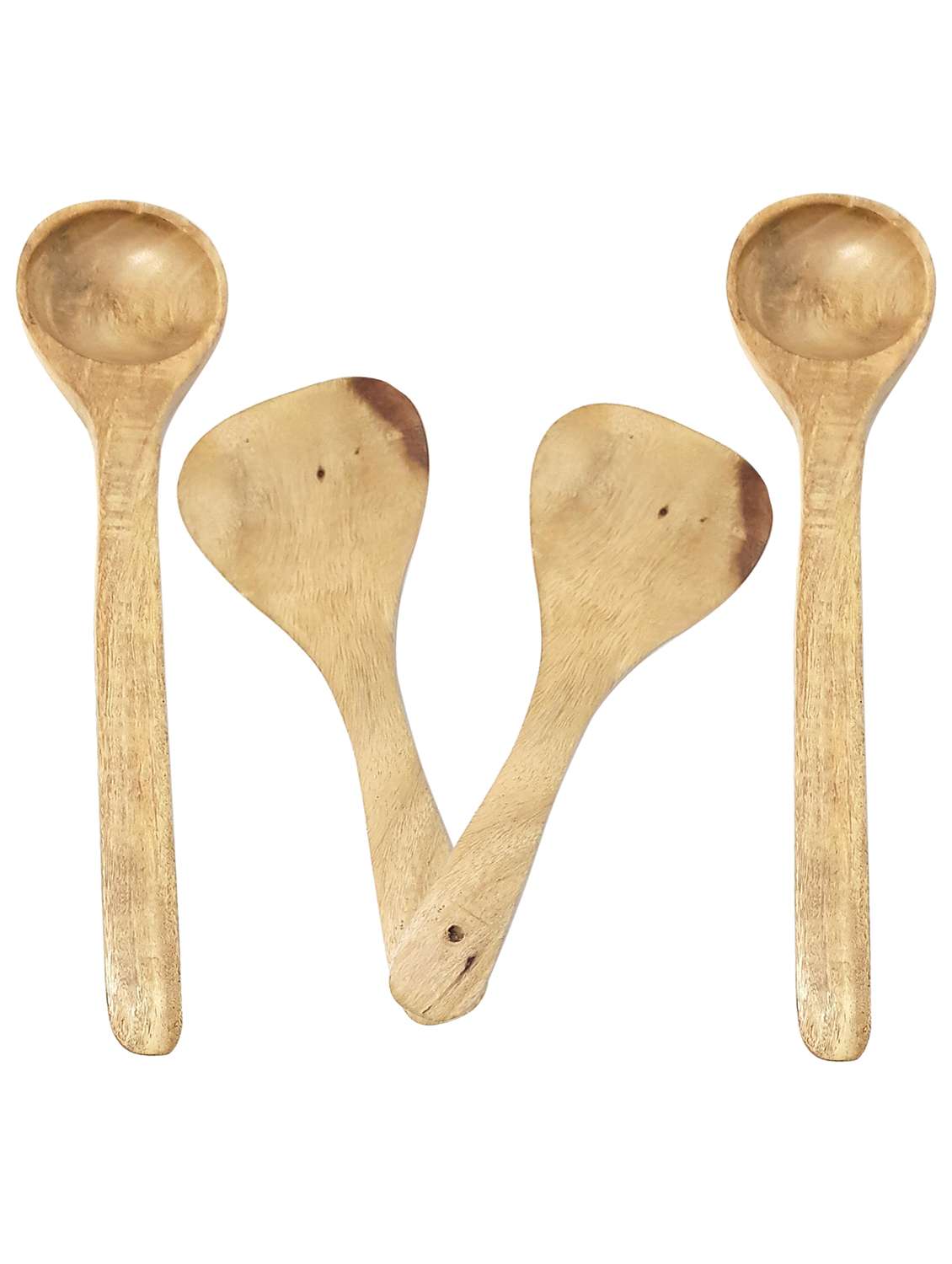 buzykart® wooden 4 ladles