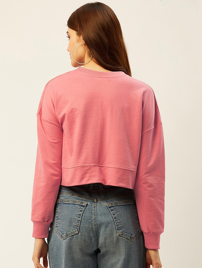 women's plain sweatshirt - 18221207 - Standard Image - 2