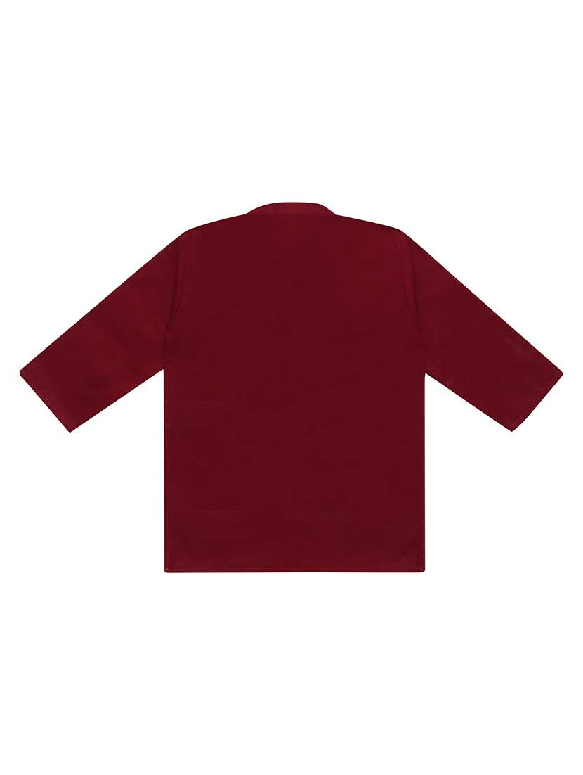 brown solid kurta set - 18221750 -  Standard Image - 2