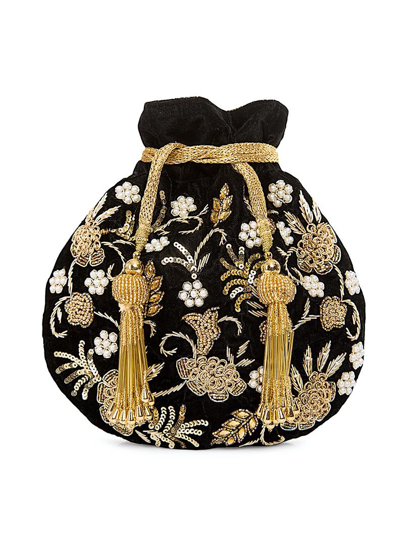 black velvet regular clutch - 18224342 - Zoom Image - 0