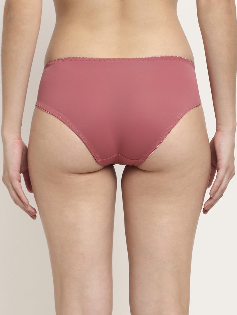brown solid bikini panty - 18224389 - Standard Image - 2