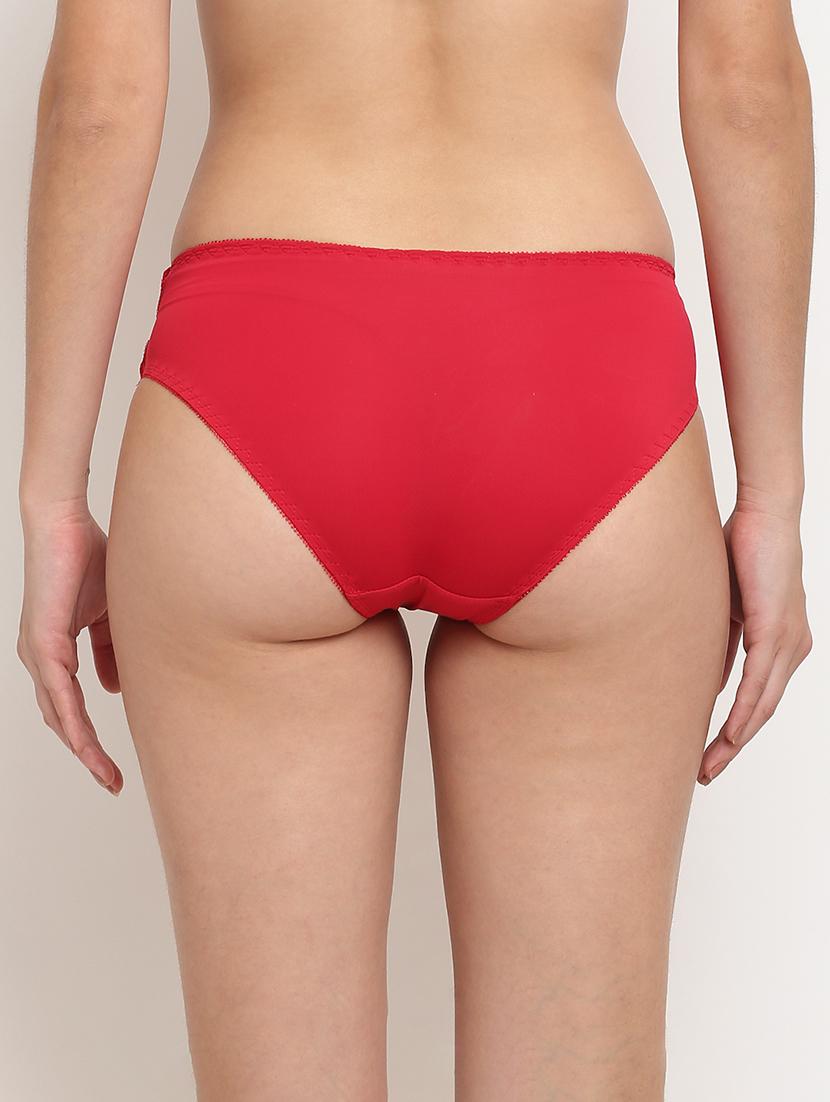 red solid bikini panty - 18224392 - Standard Image - 2
