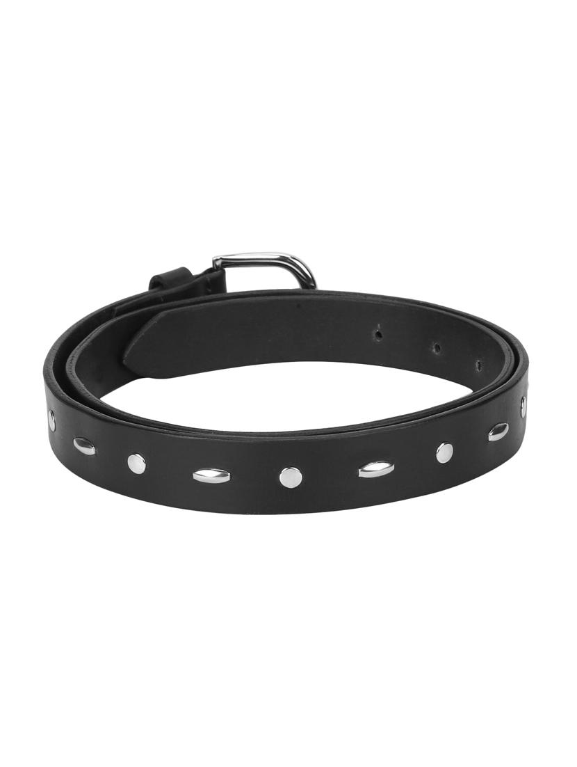black leather belt - 18226007 - Standard Image - 2