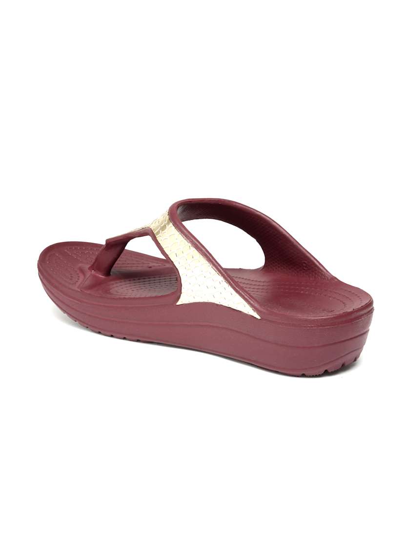 red pvc slippers flip flops - 18229282 -  Standard Image - 2
