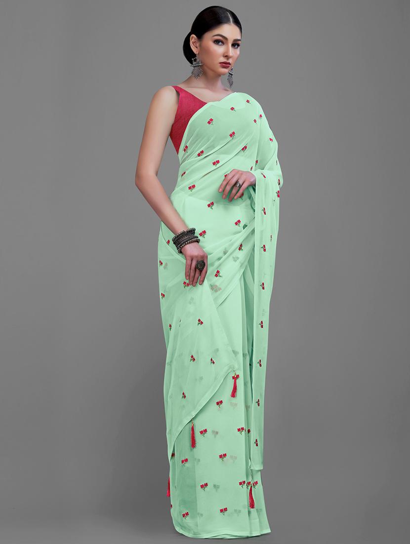 women's embroidered saree - 18229867 - Standard Image - 2