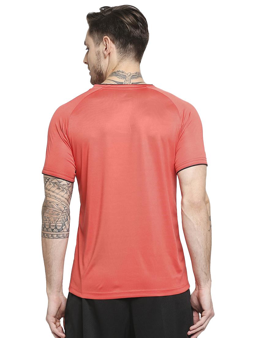pink chest-printed t-shirt - 18230417 - Standard Image - 2