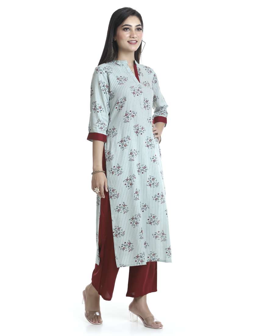 striped kurta pant set - 18230553 - Standard Image - 2