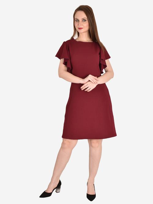 women's solid dress - 18230833 - Standard Image - 0