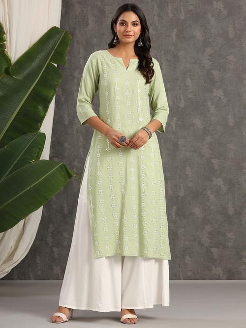 women's straight kurta - 18230888 - Standard Image - 0