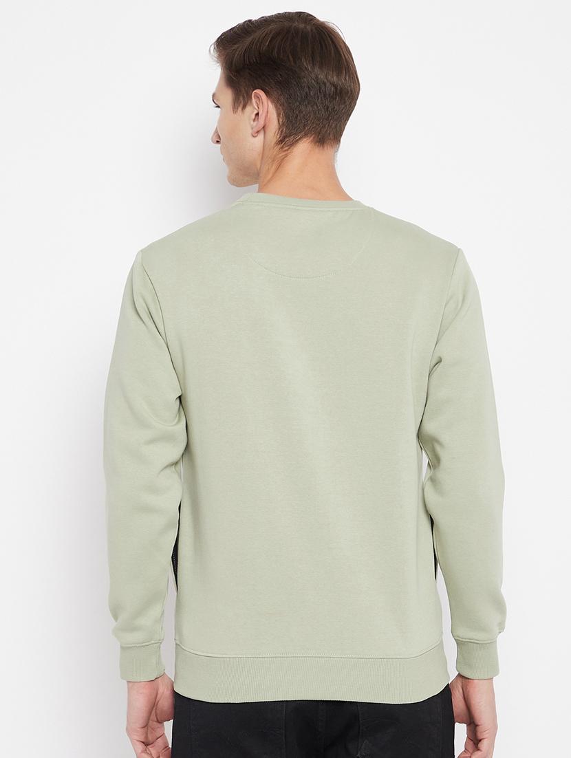 green front-printed sweatshirt - 18230950 - Standard Image - 2