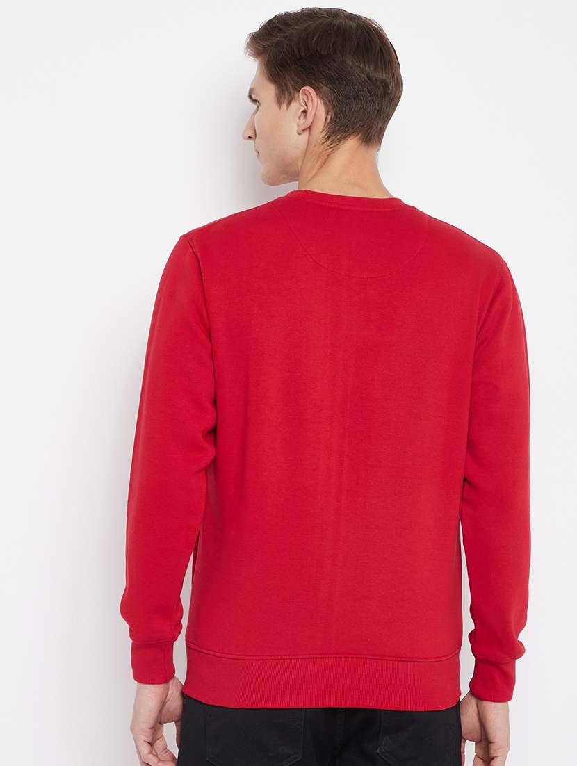red chest printed sweatshirt - 18230951 -  Standard Image - 2